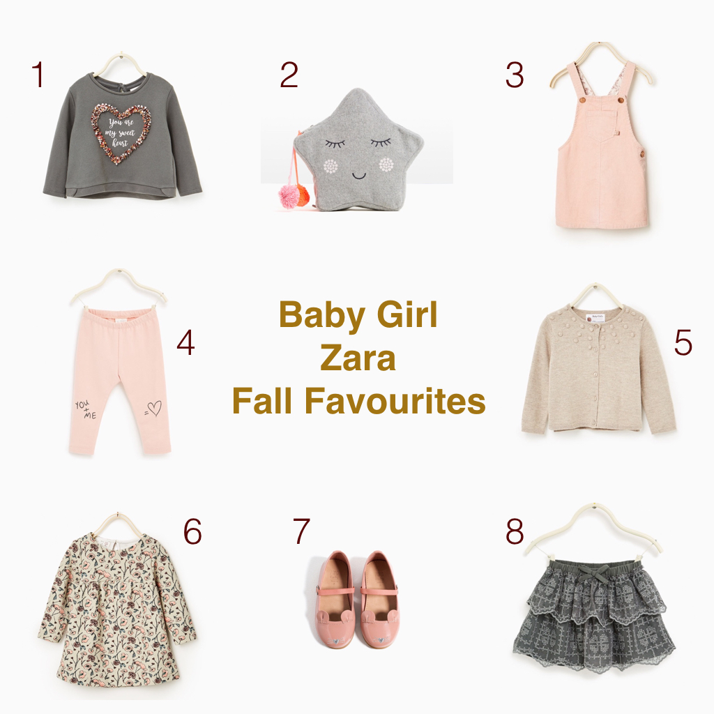 Zara Baby Girl Fall Favourites